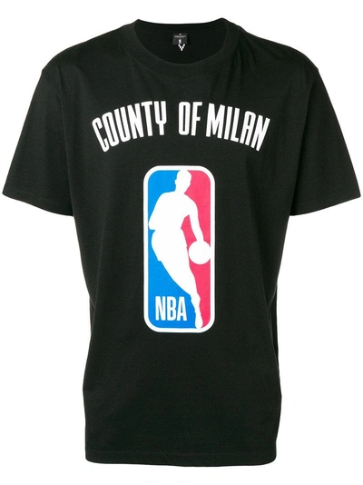 Marcelo Burlon County Of Milan X NBA Print Ribbed Neck t-shirt - Farfetch