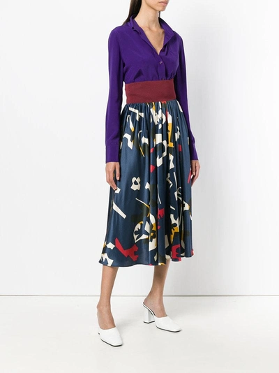 Shop Roksanda Jeria Skirt - Blue