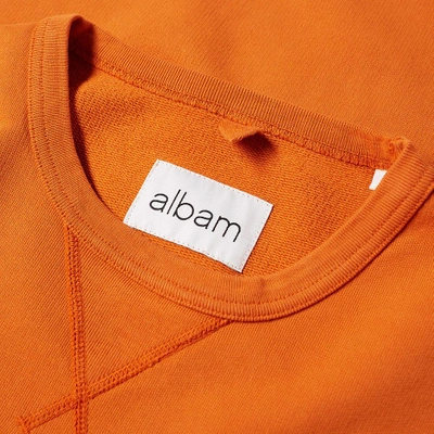 Shop Albam Classic Sweat In Orange