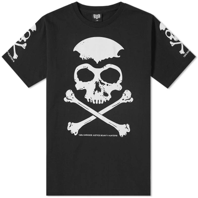 Shop Bounty Hunter 138 X Skull Tee In Black