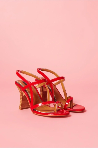 Shop Jaggar Covet Sandal In Cherry