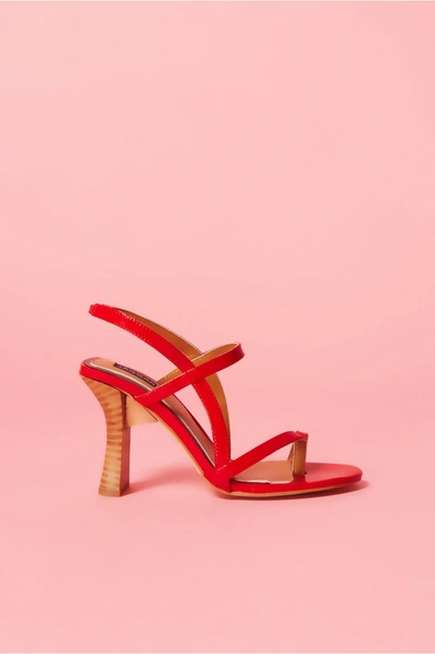 Shop Jaggar Covet Sandal In Cherry