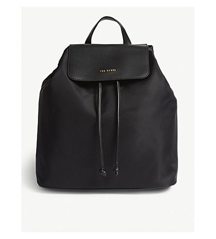 ted baker nylon drawstring backpack