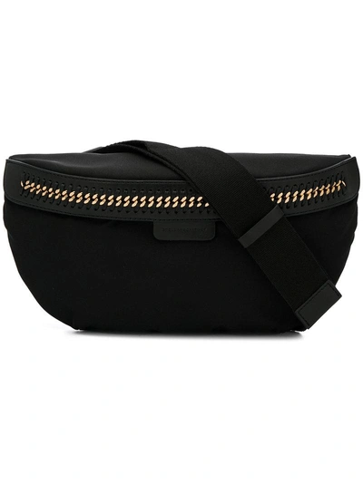Shop Stella Mccartney Top Zip Belt Bag - Black