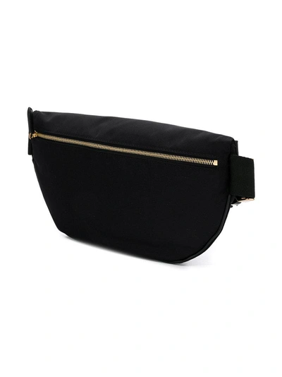 Shop Stella Mccartney Top Zip Belt Bag - Black