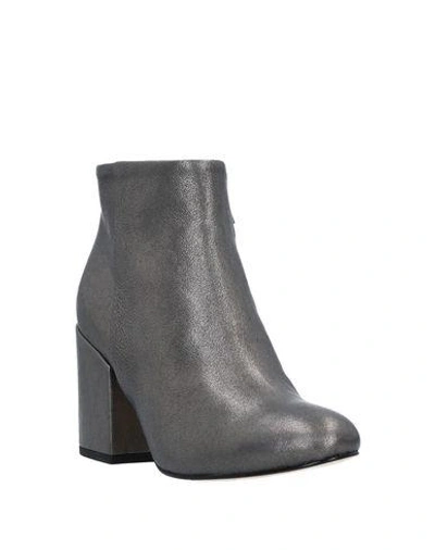 Shop Anna F. Ankle Boot In Grey