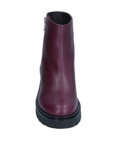 Shop Lerre Ankle Boot In Maroon