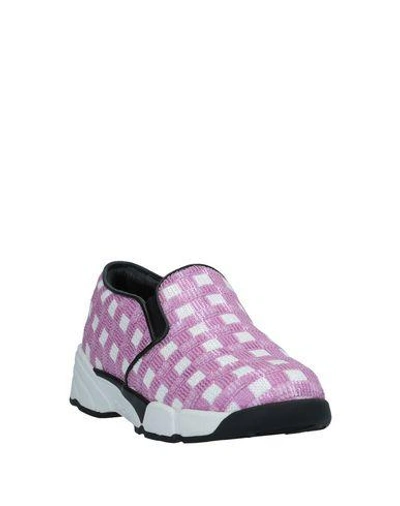 Shop Pinko Sneakers In Pink