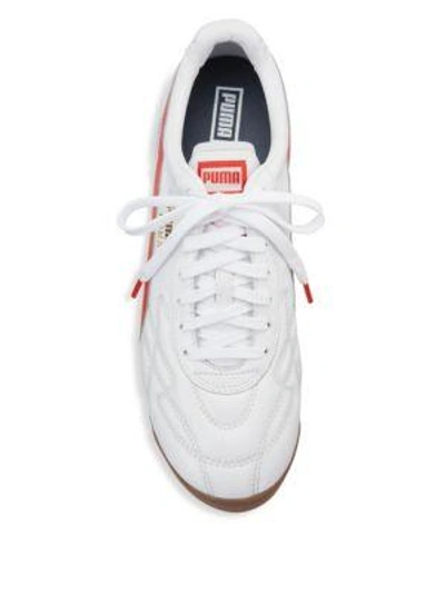 Shop Puma Roma Anniversario Sneaker In White Red