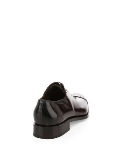 Shop Ferragamo Brawell Leather Oxford Shoes In Africa