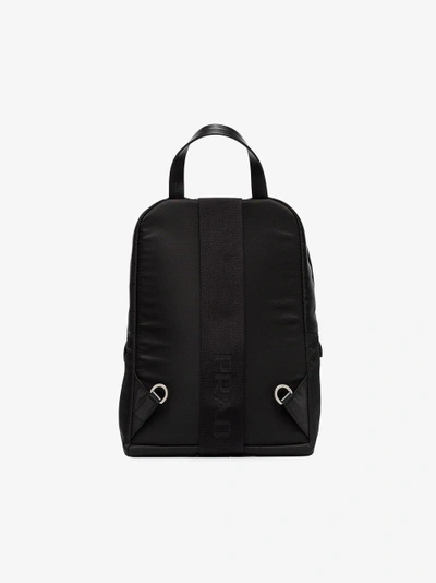 Shop Prada Einschultriger Rucksack In Black