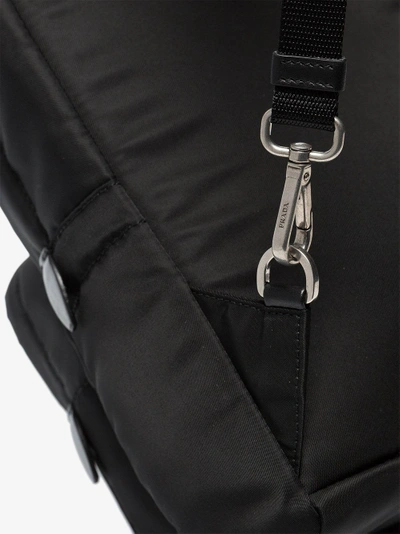 Shop Prada Einschultriger Rucksack In Black