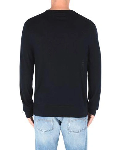 Shop Allsaints Sweaters In Dark Blue