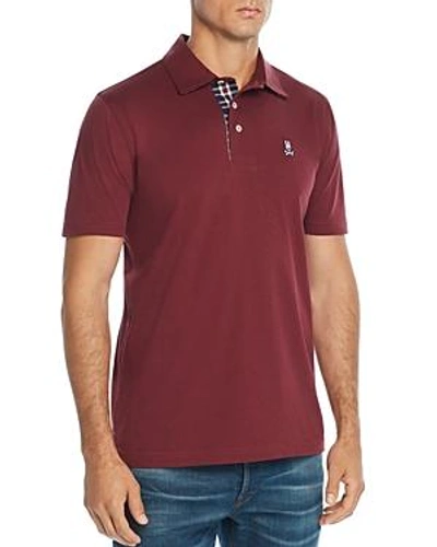 Shop Psycho Bunny Contrast-lined Polo Shirt - 100% Exclusive In Port