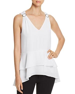 michael kors peplum top