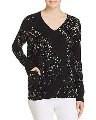 Shop Lisa Todd Art Attack Printed Sweater In Black