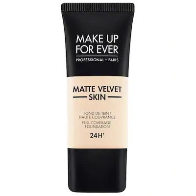 Shop Make Up For Ever Matte Velvet Skin Full Coverage Foundation R210 Pink Alabaster 1.01 oz/ 30 ml
