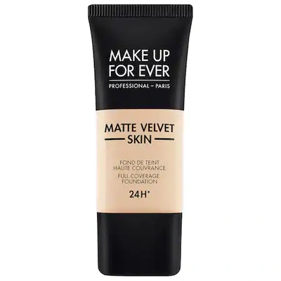 Shop Make Up For Ever Matte Velvet Skin Full Coverage Foundation R230 Ivory 1.01 oz/ 30 ml