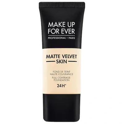 Make Up For Ever Matte Velvet Skin Full Coverage Foundation Y205 Alabaster 1.01 oz/ 30 ml