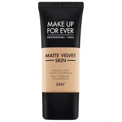 Make Up For Ever Matte Velvet Skin Full Coverage Foundation Y305 Soft Beige 1.01 oz/ 30 ml