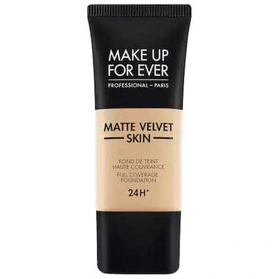 Shop Make Up For Ever Matte Velvet Skin Full Coverage Foundation R330 Warm Ivory 1.01 oz/ 30 ml