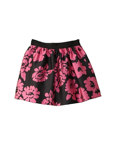 Shop Milly Minis Floral Skirt In Pink