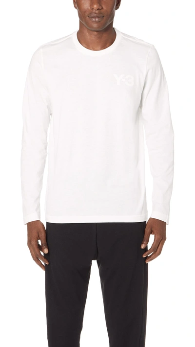 Shop Y-3 Classic Tee In Core White