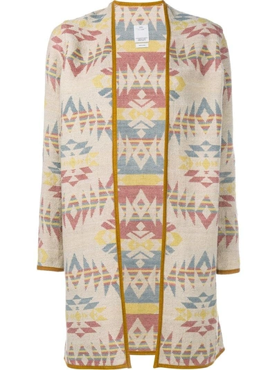 Shop Visvim Navajo Patterned Cardigan - Multicolour