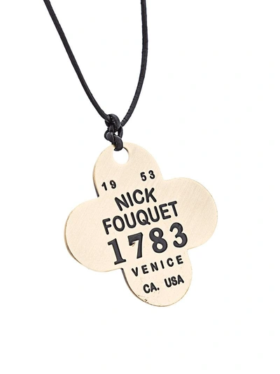 Shop Nick Fouquet Embellished Charm Necklace