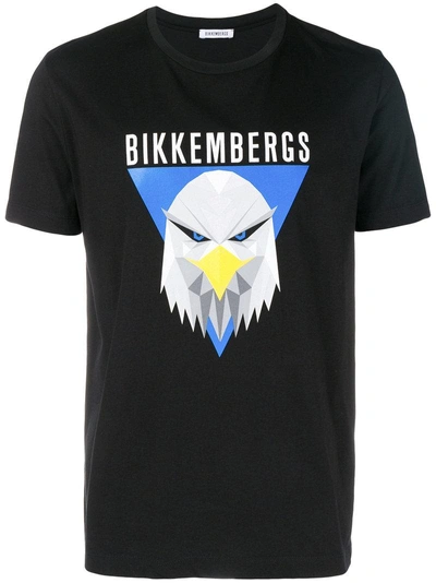 Shop Dirk Bikkembergs Logo Print T-shirt - Black