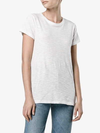 Shop Proenza Schouler T-shirt Mit Knotendetail In White