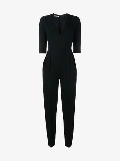 Shop Emilia Wickstead Bela Jumpsuit In Black