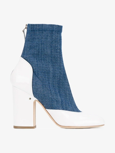 Shop Laurence Dacade 'melody' Stiefeletten In Blue