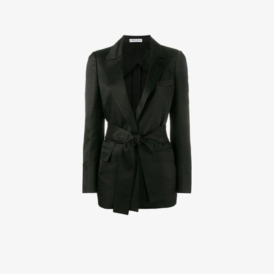 Shop Barbara Casasola Single-breasted Blazer In Black