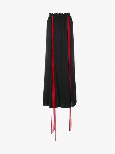 Shop Ellery Milo Long Skirt In Black