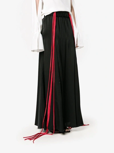 Shop Ellery Milo Long Skirt In Black