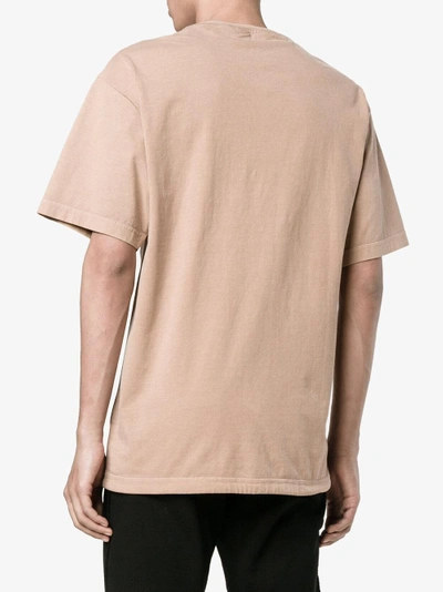 Shop Liam Hodges I'm Ok Printed T-shirt In Nude&neutrals