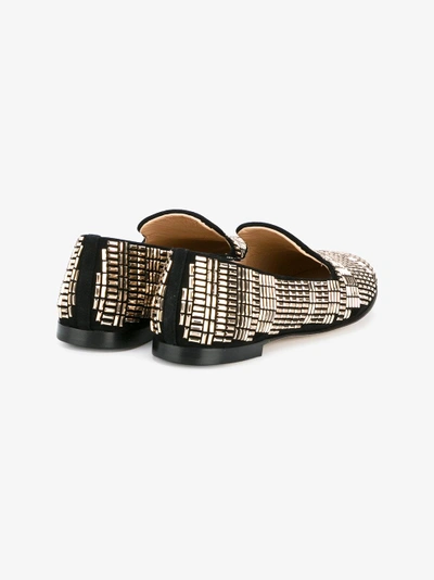 Shop Giuseppe Zanotti Design Strass Pave Evening Slippers In Black