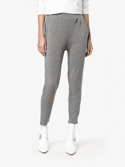 Shop Lot78 Tapered Joggers In Grey