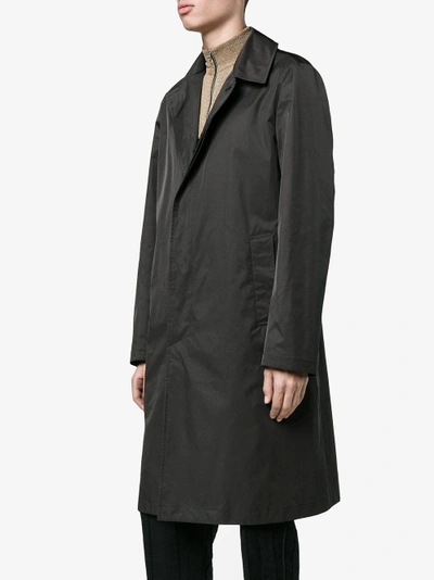 Shop Johnlawrencesullivan John Lawrence Sullivan New Grave Overcoat In Black