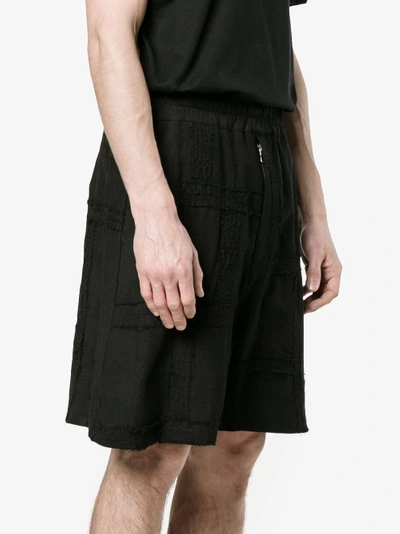 Shop By Walid Padre Shorts In Black