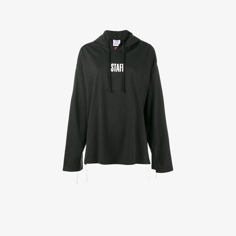 vetements staff hoodie