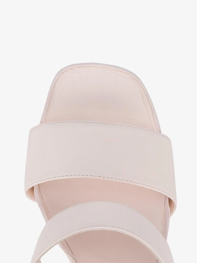Shop Simone Rocha Chunky Heel Sandals In Pink/purple