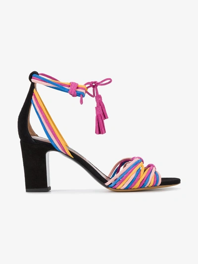Shop Tabitha Simmons Gewebte Sandalen In Multicolour