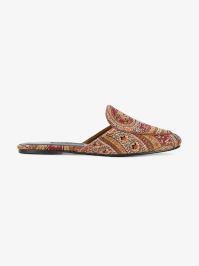 Shop Newbark 'liza' Kordmules Mit Paisley-muster In Multicolour