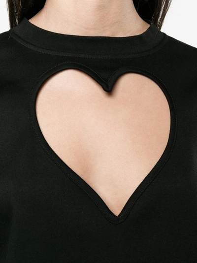 Shop Proenza Schouler Langarmshirt Mit Cut-out In Black