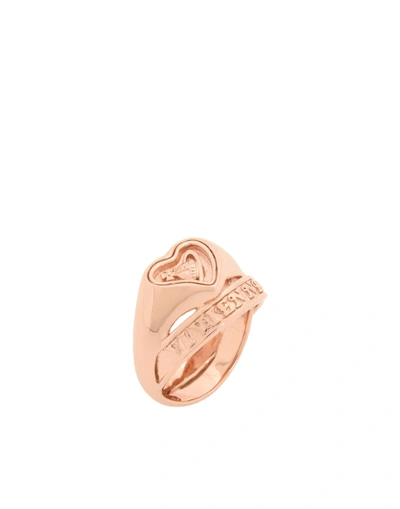 Shop Vivienne Westwood Ring In Copper
