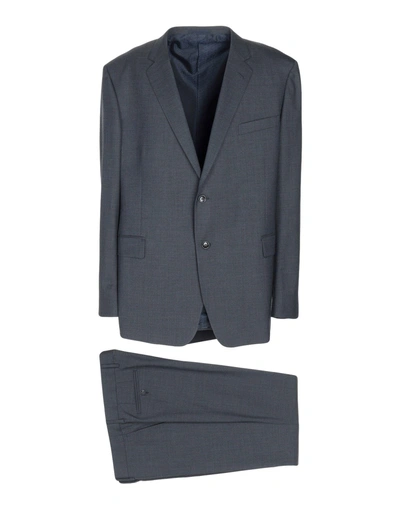 Shop Gucci Suits In Grey