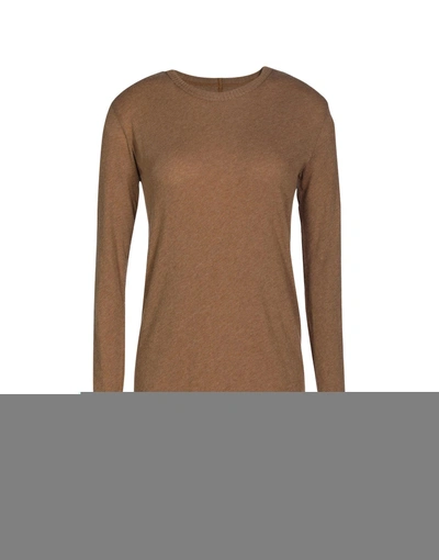 Shop Enza Costa Sweater In Light Brown