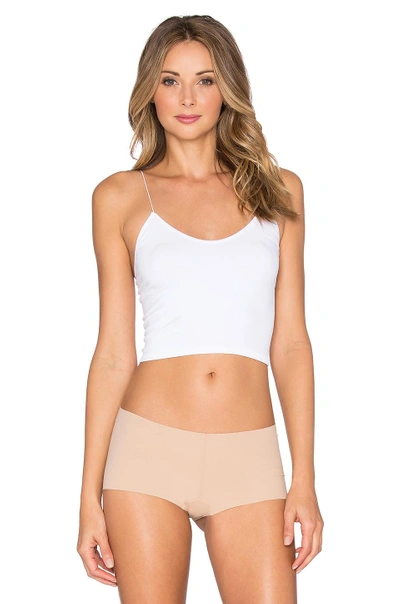 Free People Brami Skinny Strap Cami Top In Cream-white